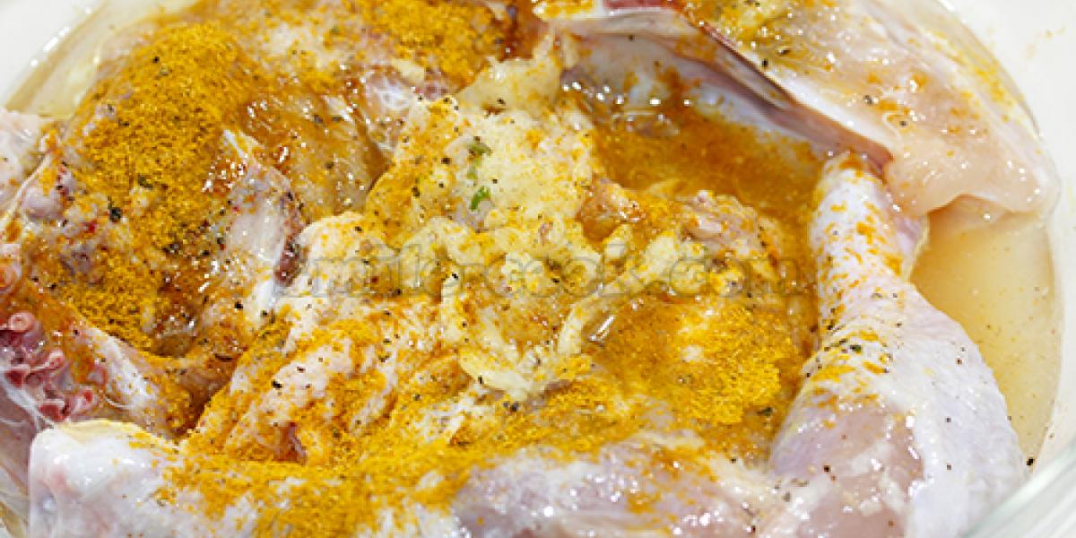 chicken in orange marinade