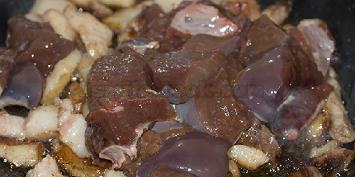 lard with liver