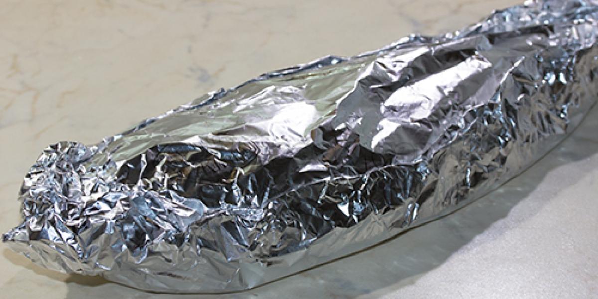 carp in foil