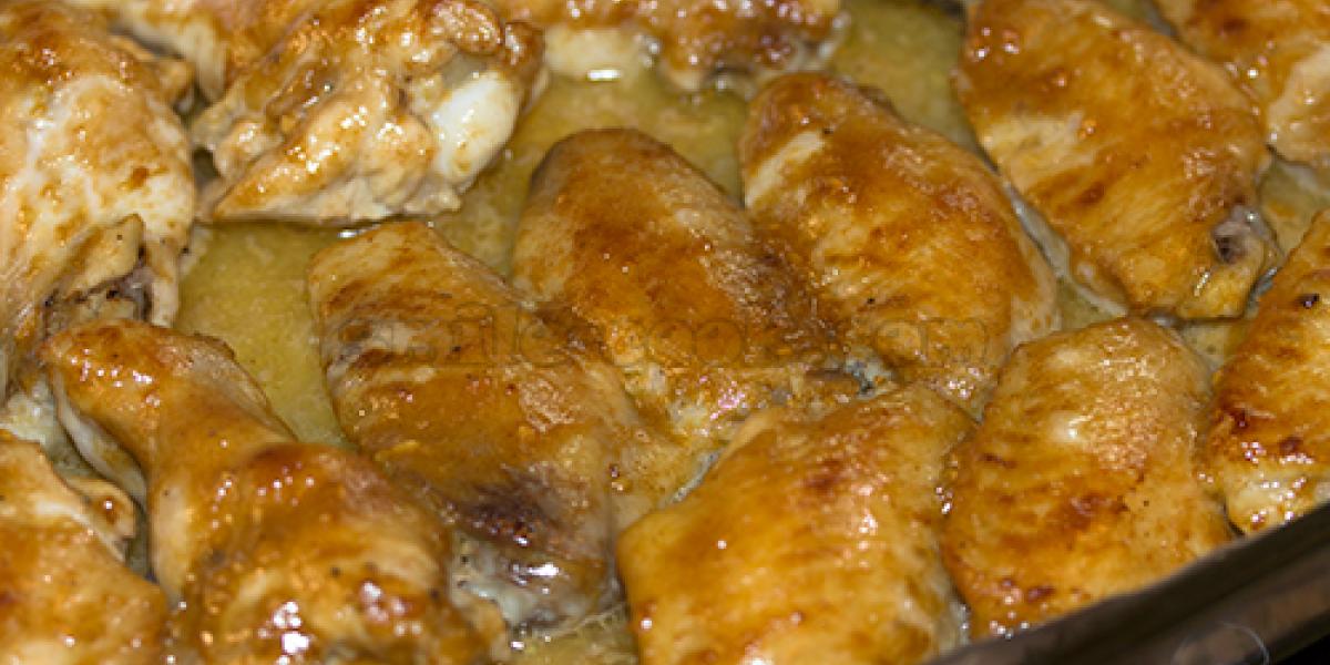 wings in honey sauce