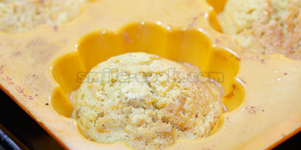 muffins in mold