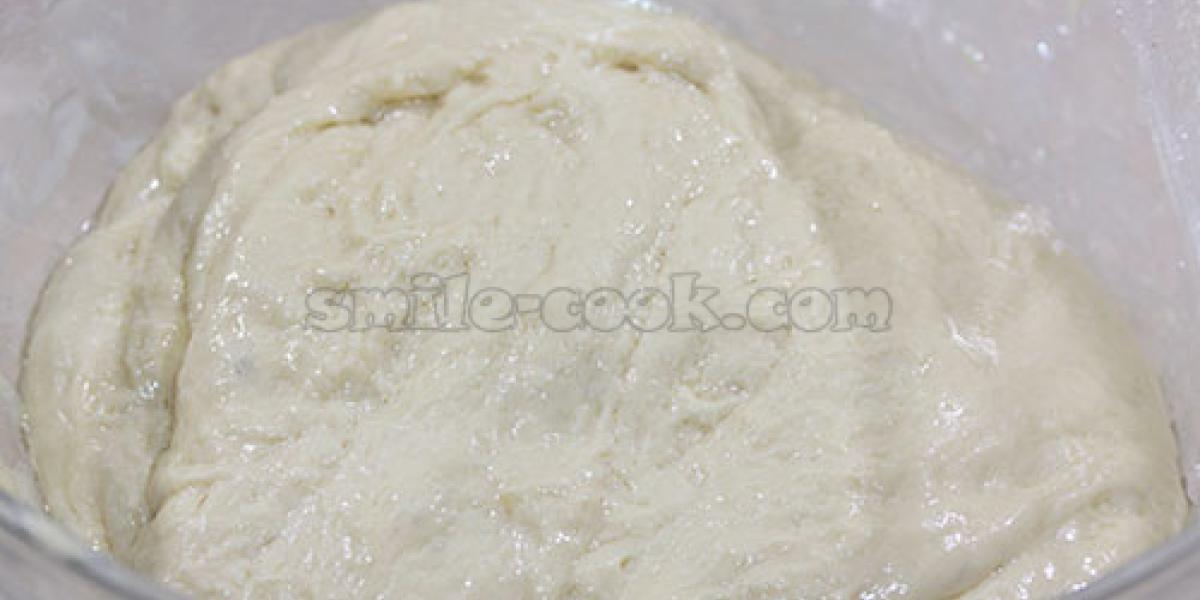 yeast dough for belyashi