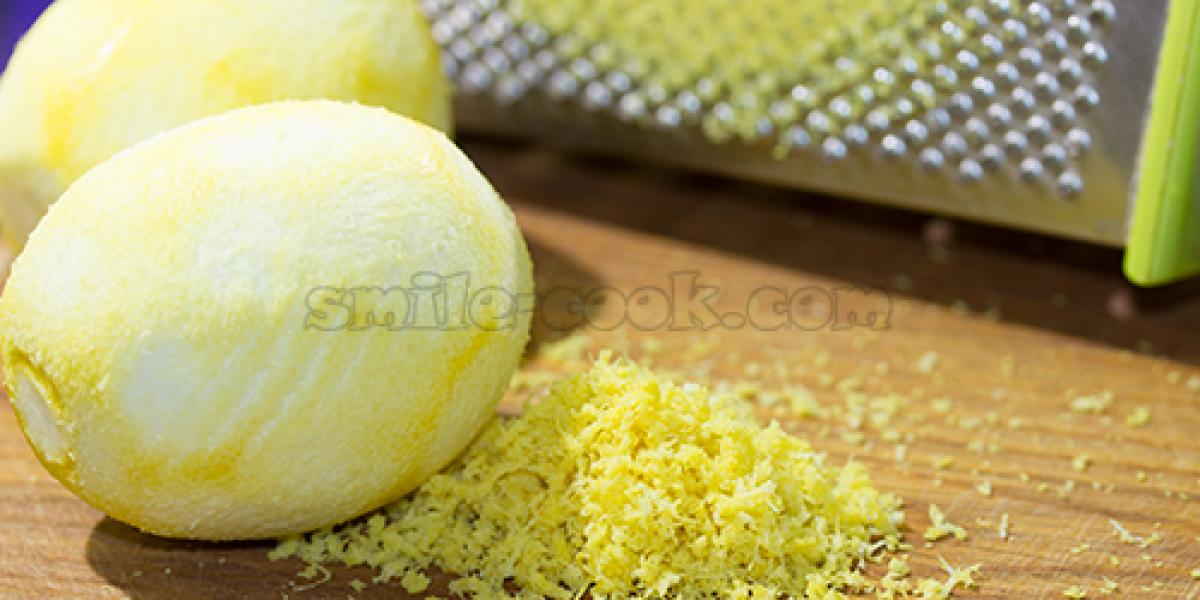 lemon zest