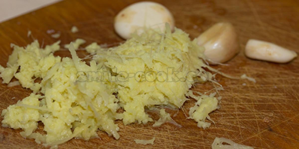 garlic and ginger