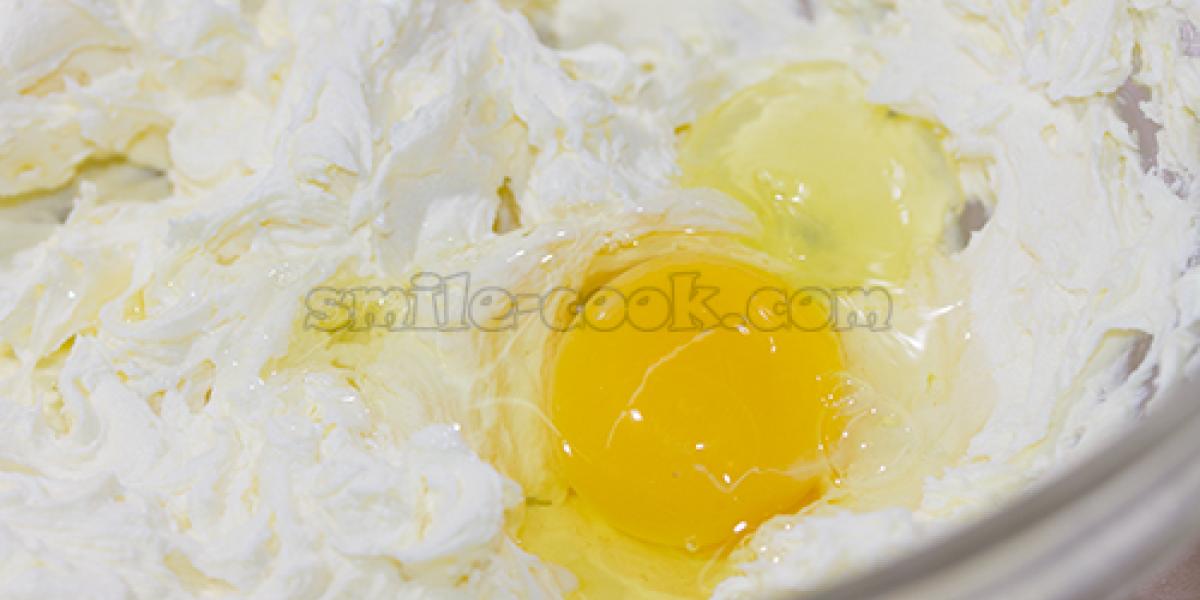 butter with eggs