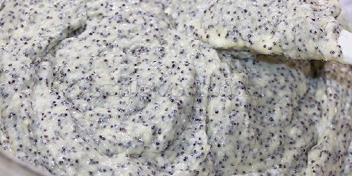 poppy seed cake batter