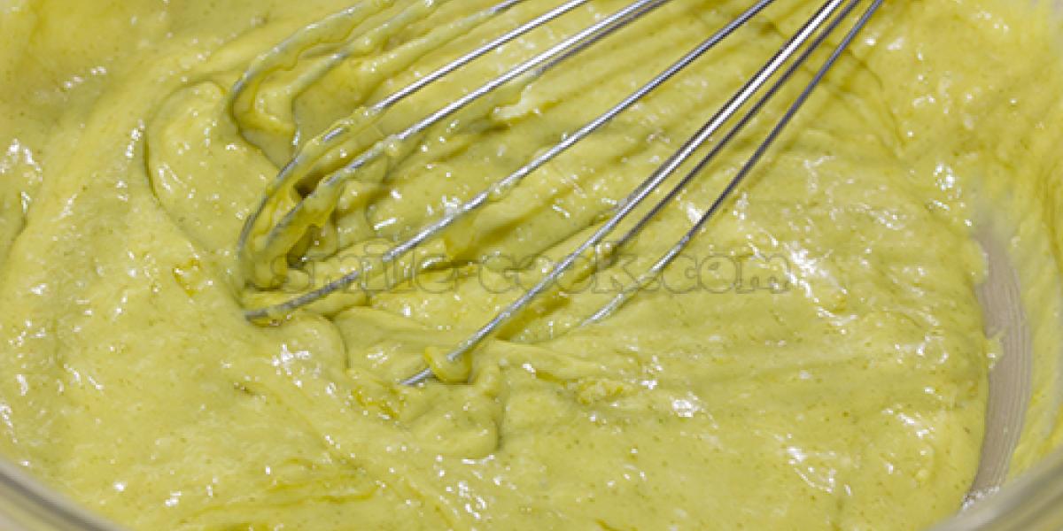 pistachio batter