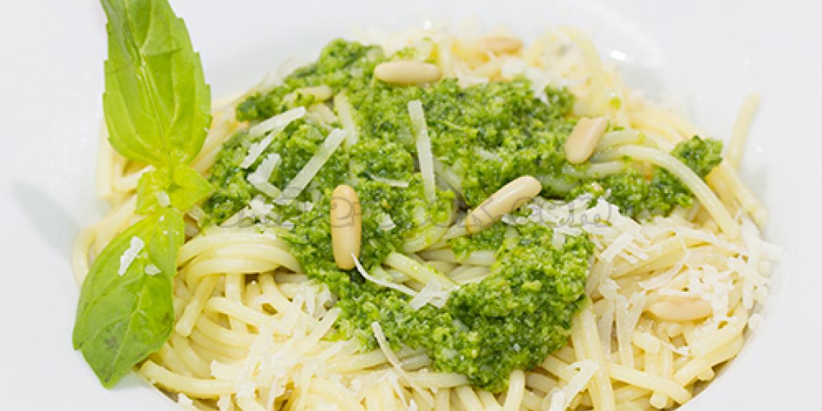 pasta with pesto