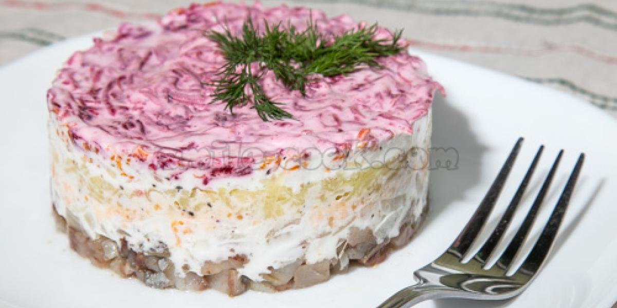 herring salad under a fur coat