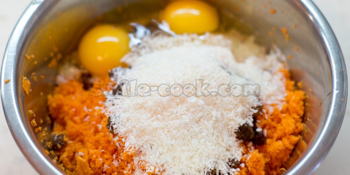 carrots, eggs, sugar