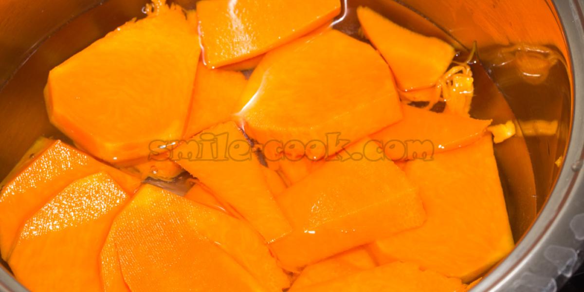 boiled pumpkin