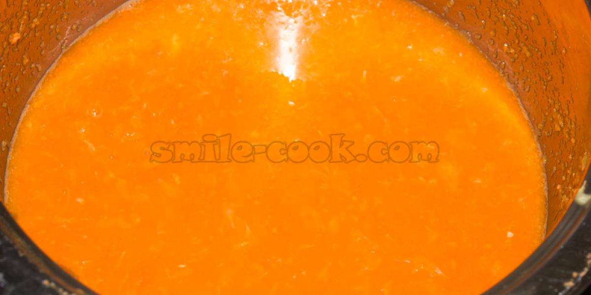 orange-carrot jelly